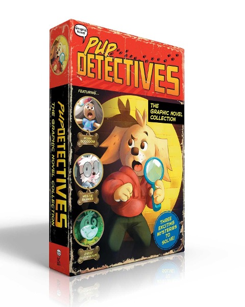 Pup Detectives the Graphic Novel Collected Set: The First Case; The Tigers Eye; The Soccer Mystery