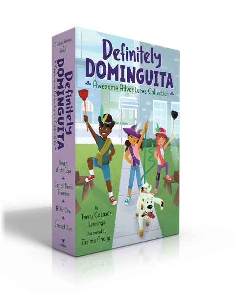 Definitely Dominguita Awesome Adventures Collection (Boxed Set): Knight of the Cape; Captain Doms Treasure; All for One; Sherlock DOM