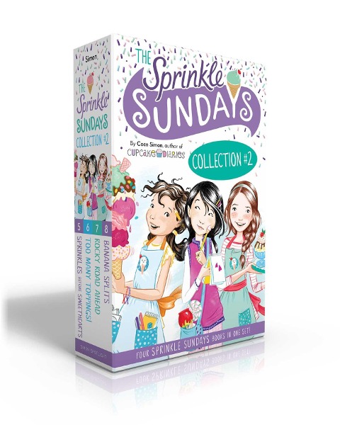 The Sprinkle Sundays Collected Set #2: Sprinkles Before Sweethearts; Too Many Toppings!; Rocky Road Ahead; Banana Splits