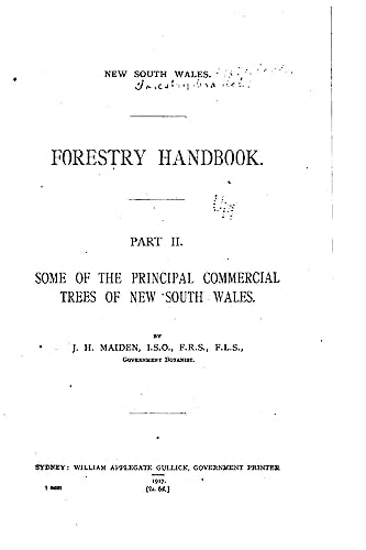 Forestry Handbook - Part II