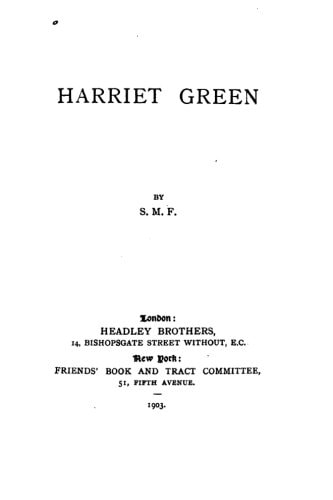 Harriet Green