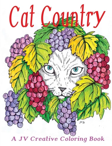 Cat Country by JV Creative A JV Creative Coloring Book
