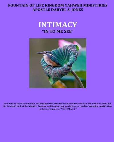 Intimacy An Intimate Relationship with God