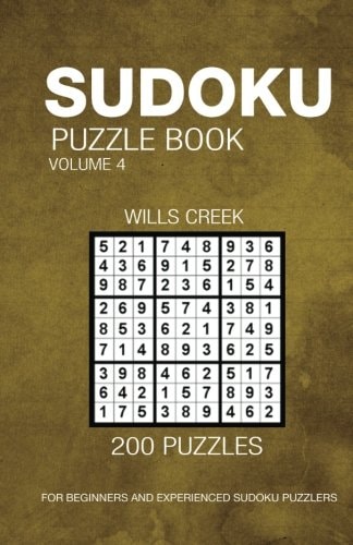 Sudoku Puzzle Book Volume 4 200 Puzzles For Beginners And Experienced Puzzlers