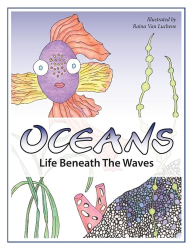 Oceans Coloring Book Life Beneath The Waves
