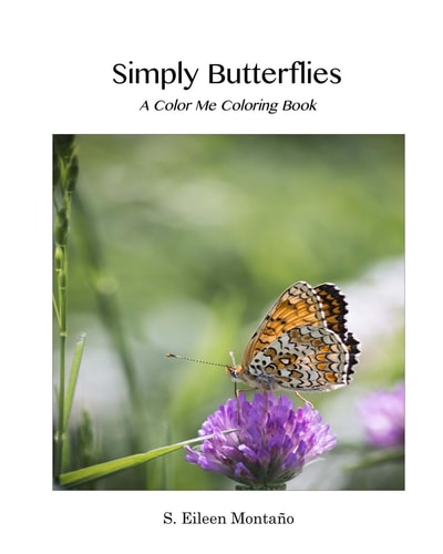 Simply Butterflies A Color Me Coloring Book