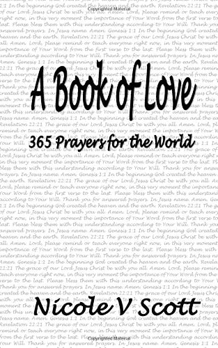 A Book of Love 365 Prayers for the World
