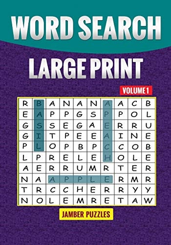 Word Search Large Print Volume 1