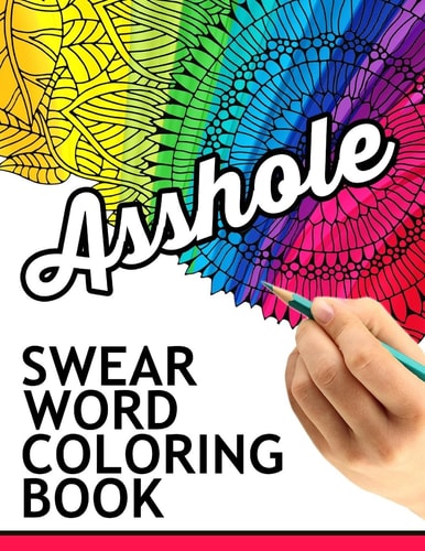 Swear Words Coloring Book Hilarious Sweary Coloring Book For Fun and Stress Relief