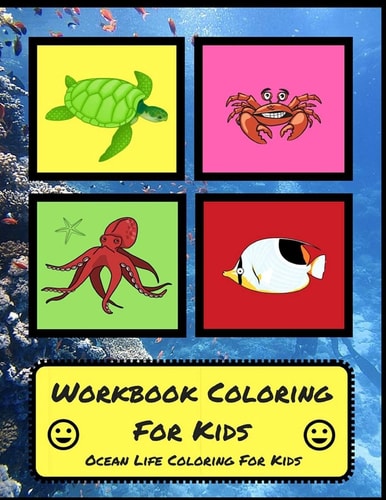 Workbook Coloring For Kids Ocean Life Coloring For Kids