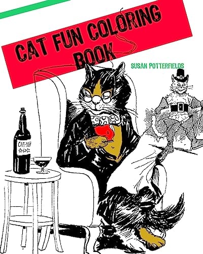 Cat Fun Coloring Book