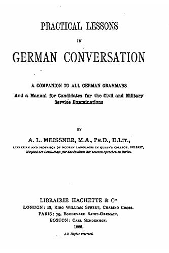 Practical Lessons in German Conversation