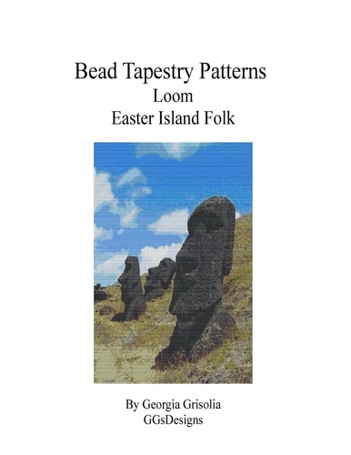 Bead Tapestry Patterns Loom Easter Island Folk