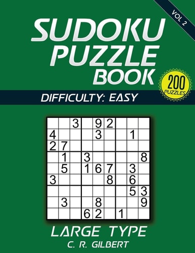 Sudoku Puzzle Book - Easy