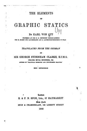The Elements of Graphic Statics
