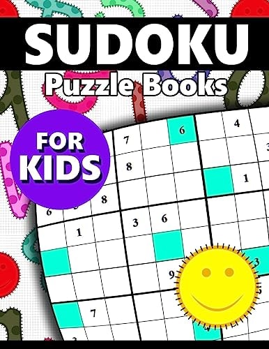Sudoku Puzzle Books for Kids Easy, Medium to Hard
