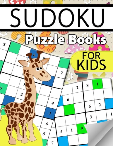 Sudoku Puzzle Books for Kids Brain Games