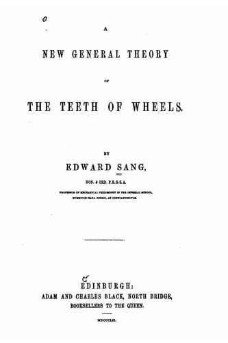 A New General Theory of the Teeth of Wheels