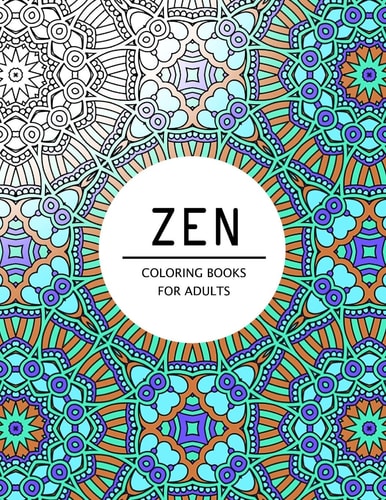 Zen Coloring Books For Adults Coloring Pages for Adults