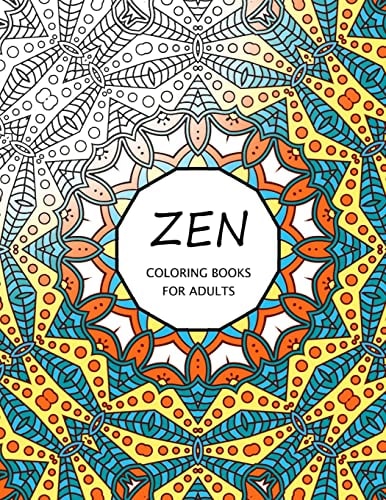 Zen Coloring Books For Adults Coloring Templates for Meditation and Relaxation
