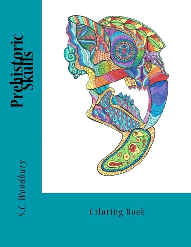 Prehistoric Skulls Coloring Book