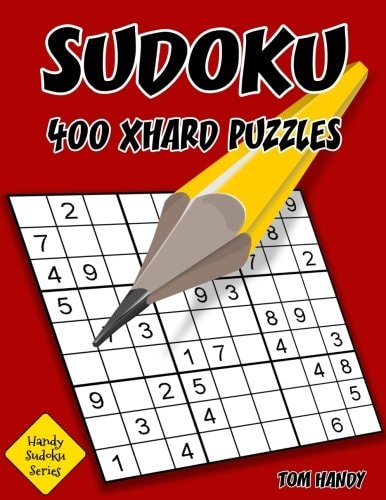Sudoku: 400 XHard Puzzles Handy Sudoku Series Book