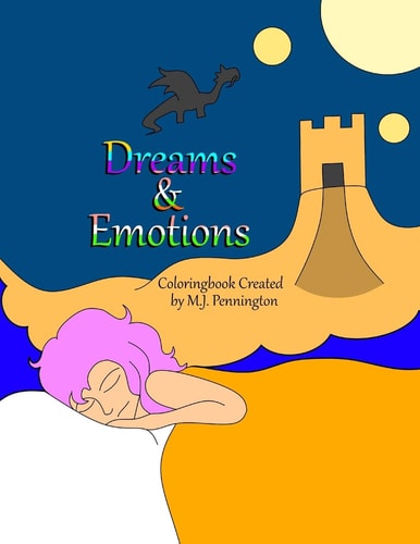 Dreams and Emotions Adult/ Teen Coloring Book