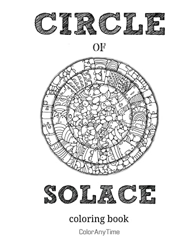 Circle of Solace 72 Coloring Pages with Unique Patterns
