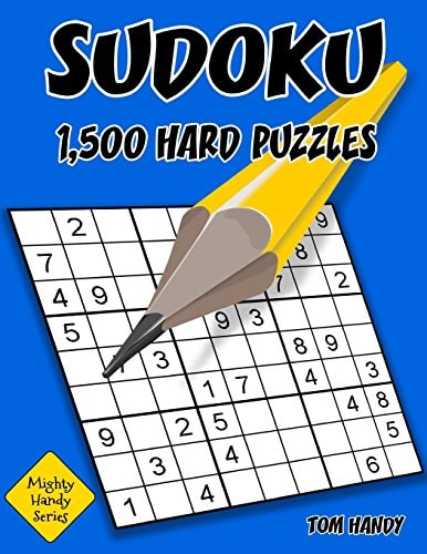 Sudoku: 1,500 Hard Puzzles Mighty Handy Series Book
