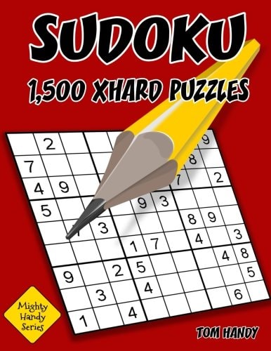 Sudoku: 1,500 XHard Puzzles Mighty Handy Series Book