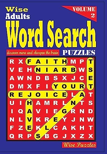 Wise Adults Word Search Puzzles Volume 2