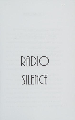 Radio Silence
