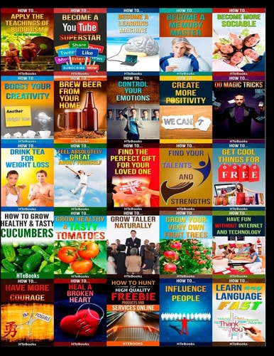 50 Books In 1 How to Books