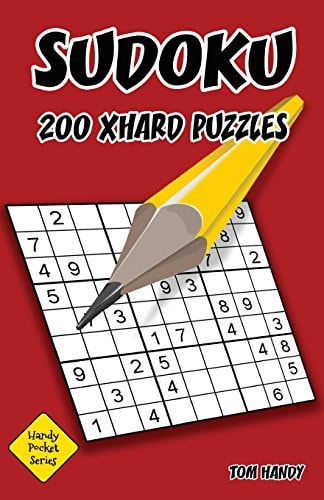 Sudoku 200 XHard Puzzles Handy Pocket Series Book