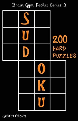 200 Hard Sudoku Puzzles Brain Gym Pocket Series Book
