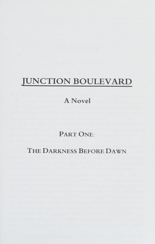 Junction Boulevard A Novel