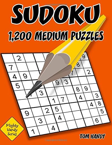 Sudoku 1,200 Medium Puzzles Mighty Handy Series Book