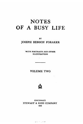 Notes of a Busy Life