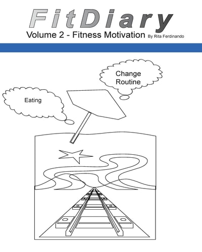 FitDiary Vol 2 Diary For Motivation To Eat Healthy and Change Routines