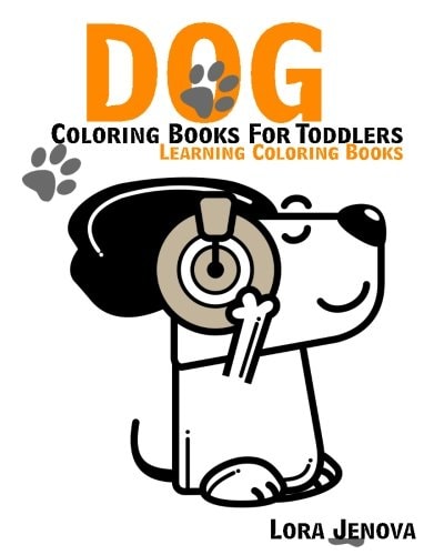 Dog Coloring Books For Toddlers Learning Coloring Books