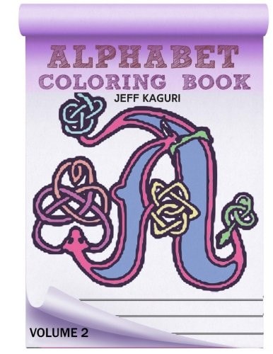 Alphabet Coloring Book Celtic Letters