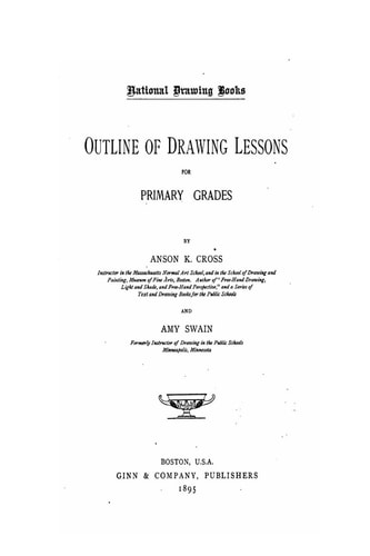 Outline of Drawing Lessons for Primary Grades