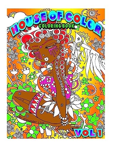 House of Color Vol1 First Book in a Three Part Coloring Book Adventure!