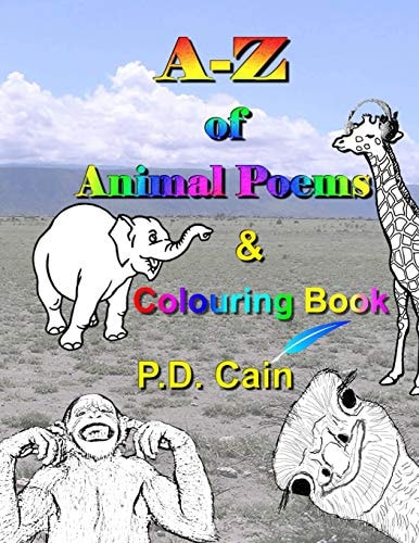 A-Z of Animal Poems and Colouring Book