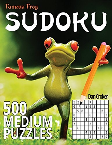 Famous Frog Sudoku 500 Medium Puzzles A Sharper Pencil Series Book