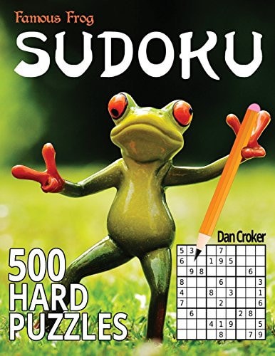 Famous Frog Sudoku 500 Hard Puzzles A Sharper Pencil Series Book