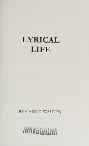Lyrical Life My Life Through Songlyrics