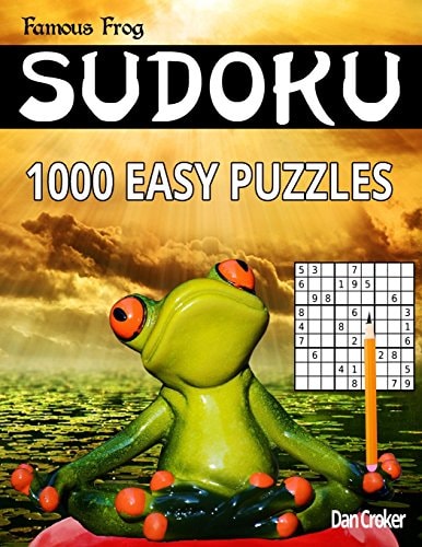 Famous Frog Sudoku 1,000 Easy Puzzles A Brain Yoga Series Book