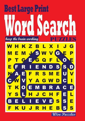 Best Large Print Word Search Puzzles
