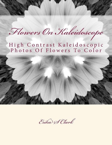 Flowers On Kaleidoscope High Contrast Kaleidoscopic Photos Of Flowers To Color
